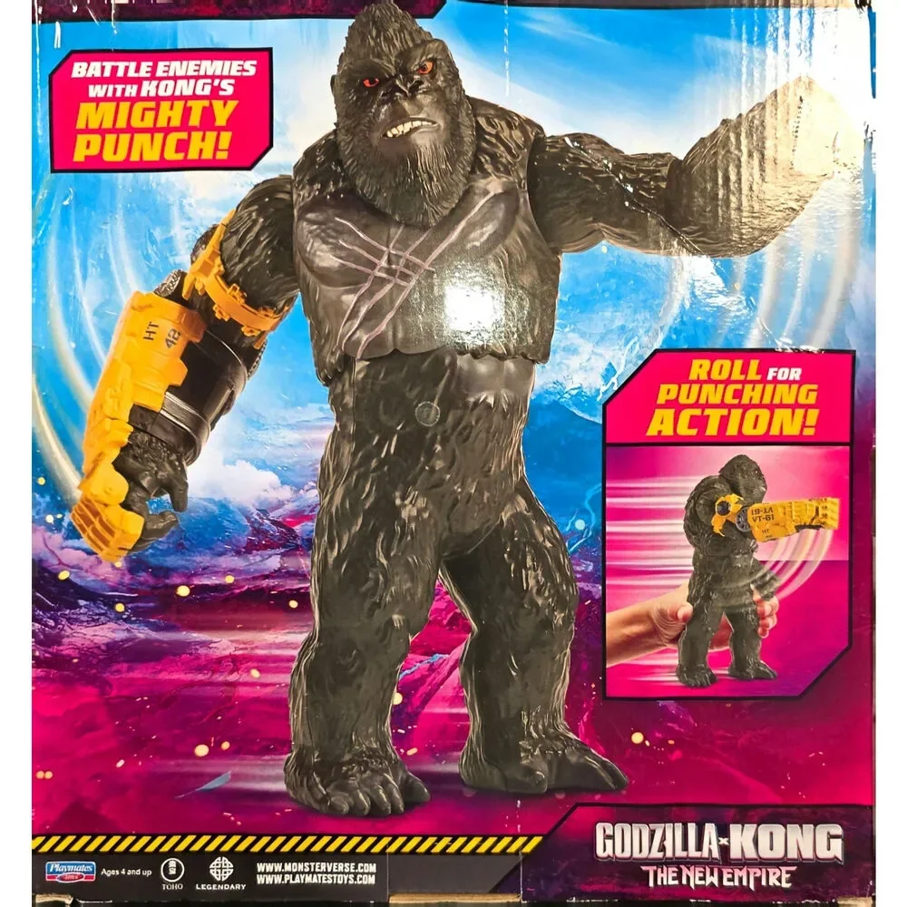MonsterVerse Godzilla-Kong Roll 'n Battle Kong Roll for Punching Action